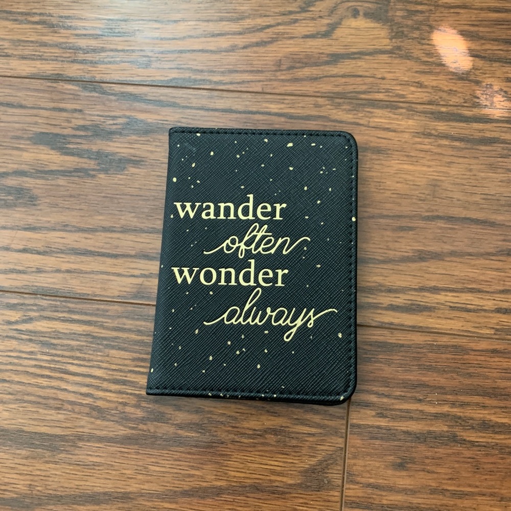 Mud pie passport cover